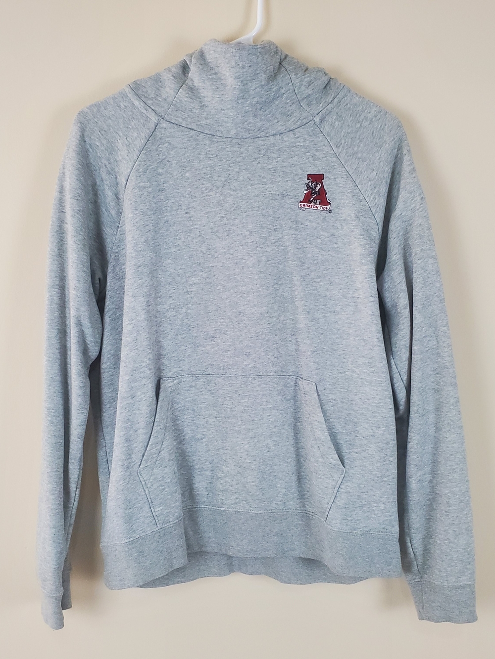 Nike University of Alabama Gray Hoodie Size Medium